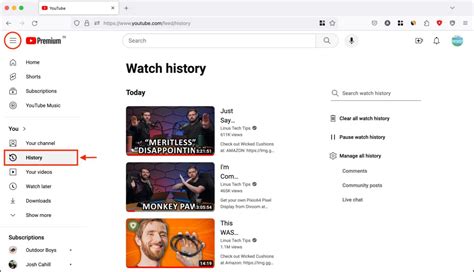 youpotn|Watch History .